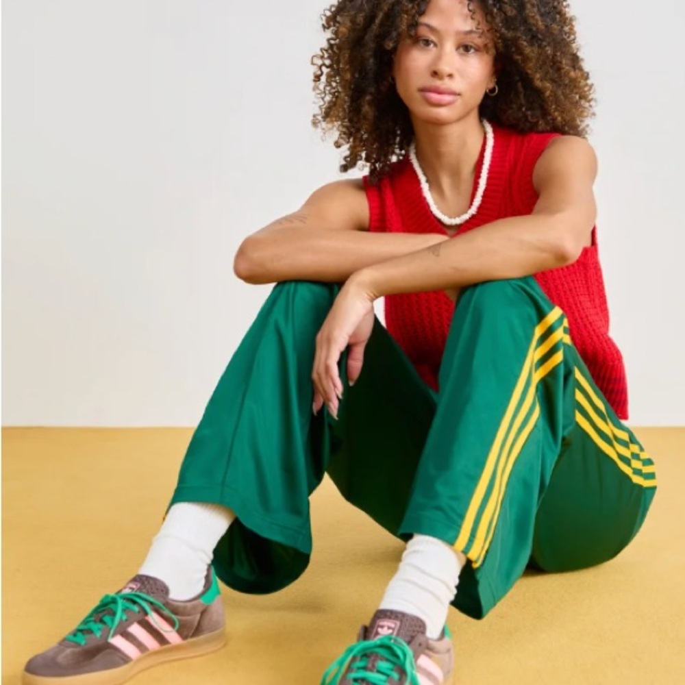 adidas brown velvet sneakers.